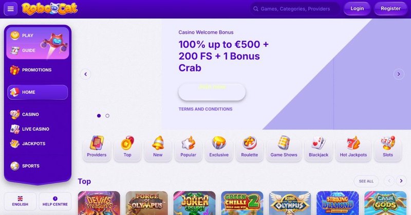 Der Robocat Casino Erfahrungsbericht: Sicherheit und Boni im Vordergrund in Germany